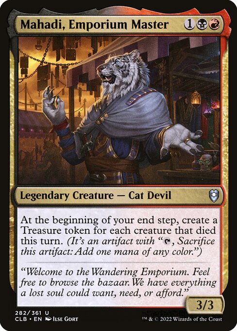 CLB: Mahadi, Emporium Master