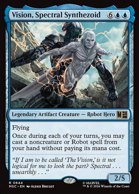 MSC: Vision, Spectral Synthezoid (Foil)