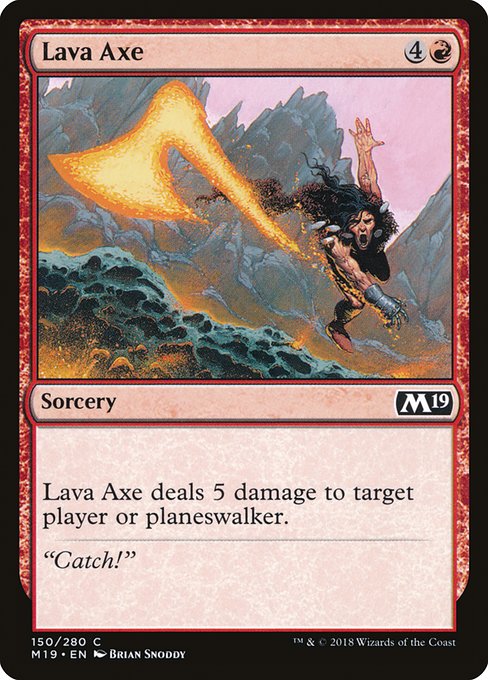 M19: Lava Axe