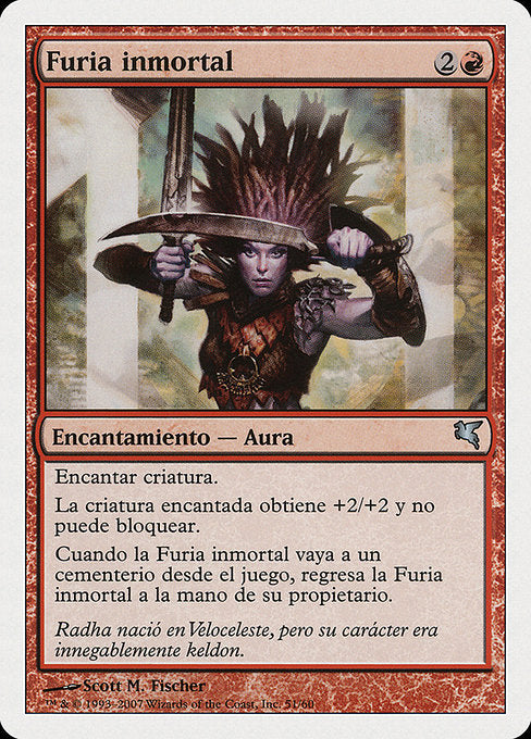 PSAL: Undying Rage (Spanish) - "Furia inmortal"