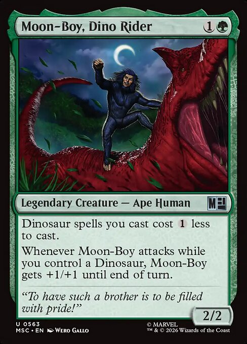 MSC: Moon-Boy, Dino Rider