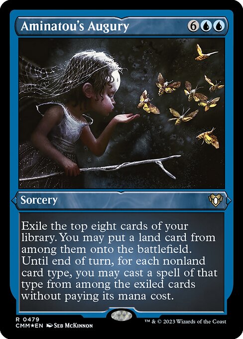 CMM: Aminatou's Augury (Foil Etched)