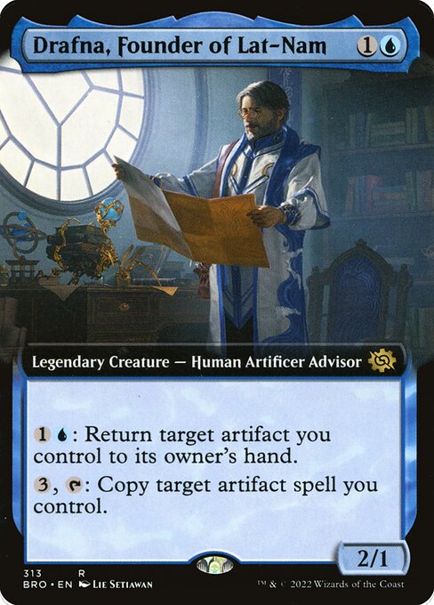 BRO: Drafna, Founder of Lat-Nam (Extended Art) (Foil)