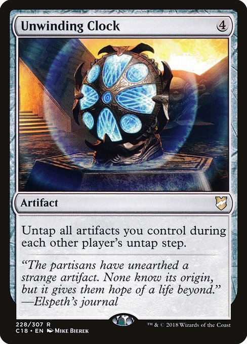 C18: Unwinding Clock