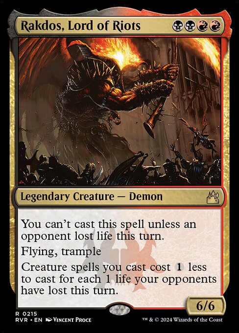 RVR: Rakdos, Lord of Riots (Foil)