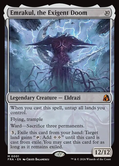 FRA: Emrakul, the Exigent Doom