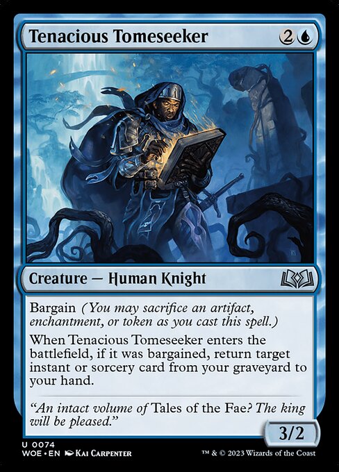 WOE: Tenacious Tomeseeker