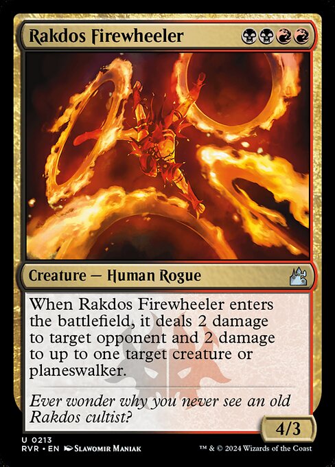 RVR: Rakdos Firewheeler (Foil)