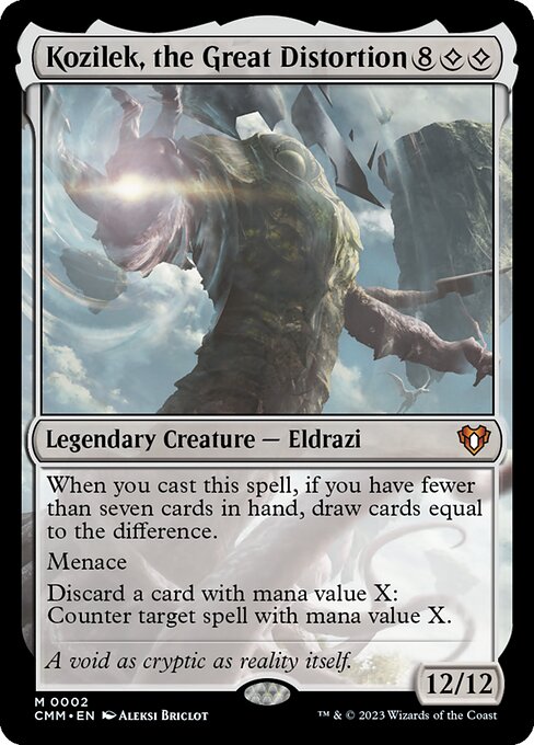 CMM: Kozilek, the Great Distortion