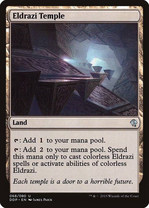 DDP: Eldrazi Temple