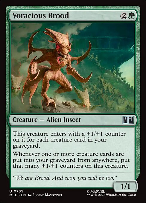 MSC: Voracious Brood (Foil)