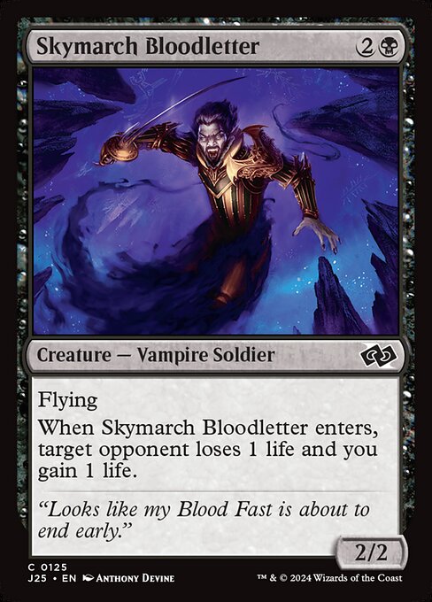 J25: Skymarch Bloodletter