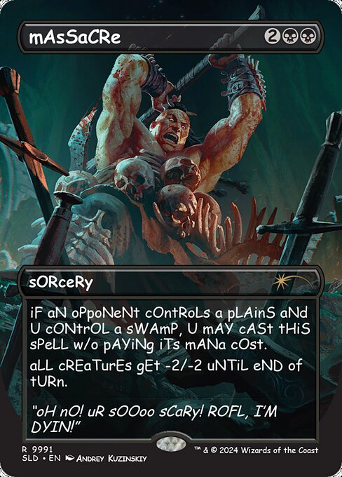 SLD: mAsSaCRe (Foil)