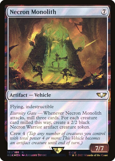 40K: Necron Monolith (Surge Foil)