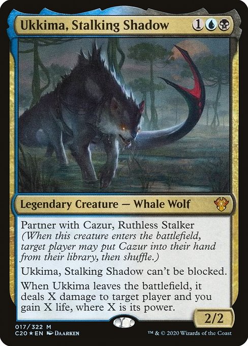 C20: Ukkima, Stalking Shadow (Foil)