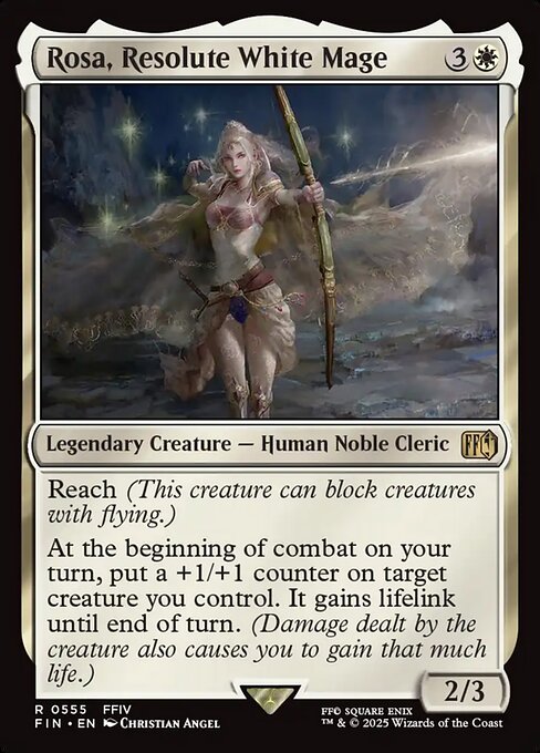FIN: Rosa, Resolute White Mage