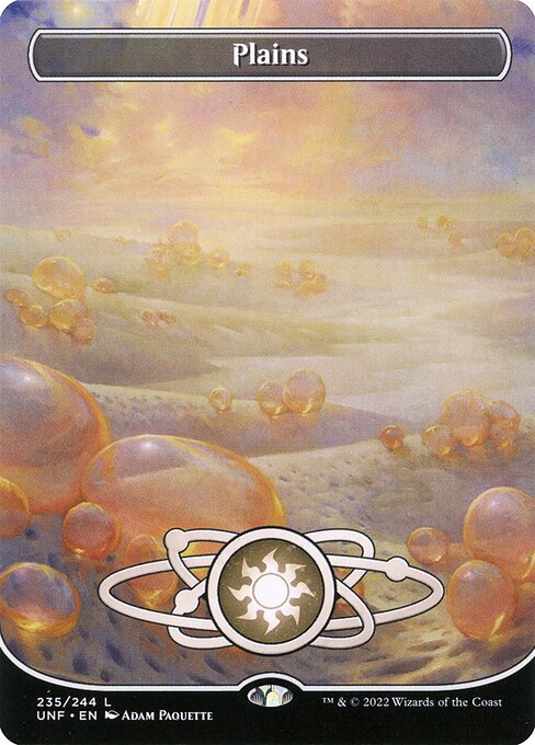 UNF: Plains (235) (Borderless) (Foil)