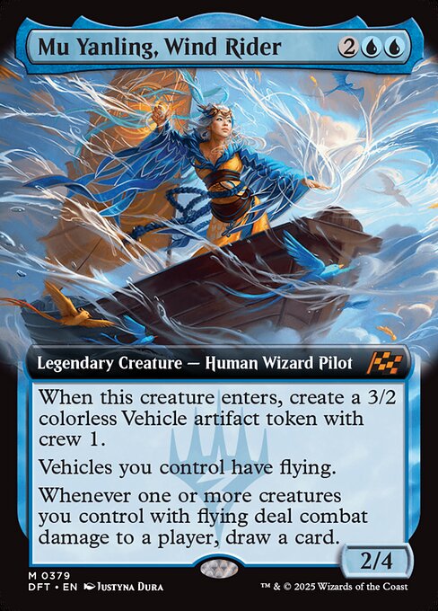 DFT: Mu Yanling, Wind Rider (Extended Art)