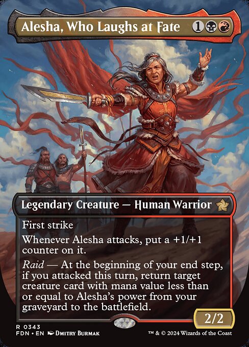 FDN: Alesha, Who Laughs at Fate (Borderless)