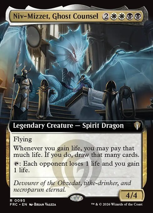 FRC: Niv-Mizzet, Ghost Counsel (Extended Art)