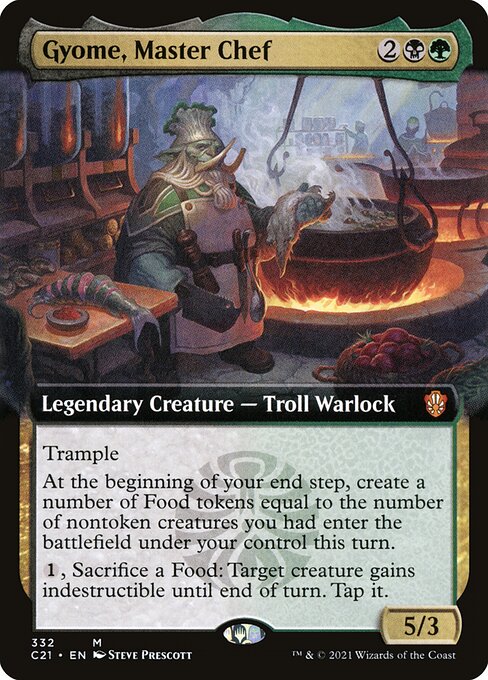 C21: Gyome, Master Chef (Extended Art)