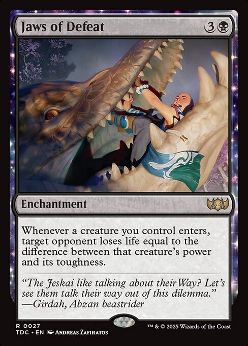 TDC: Jaws of Defeat