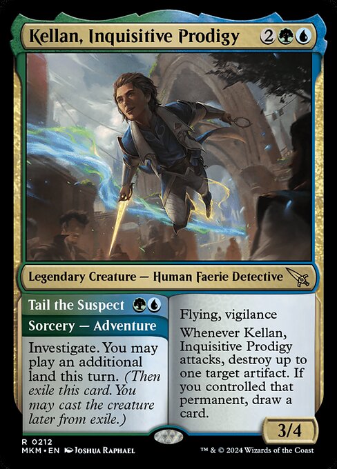 MKM: Kellan, Inquisitive Prodigy (Foil)