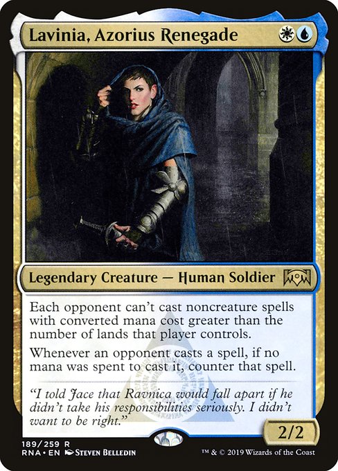 RNA: Lavinia, Azorius Renegade