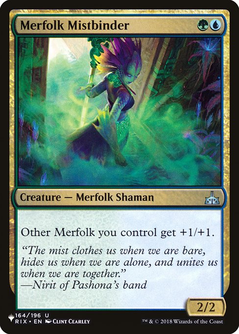 PLST: Merfolk Mistbinder