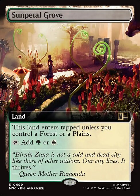 MSC: Sunpetal Grove (Extended Art)