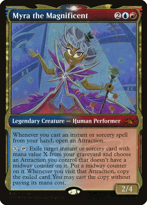 UNF: Myra the Magnificent (Showcase) (Galaxy Foil)