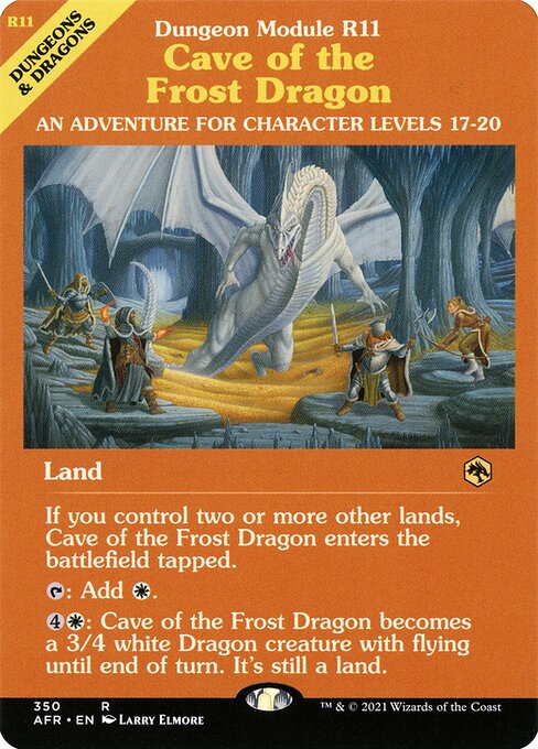 AFR: Cave of the Frost Dragon (Dungeon Module)