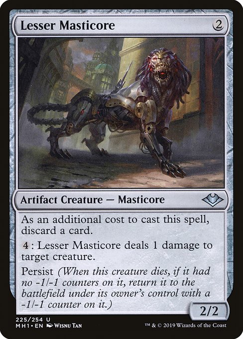 MH1: Lesser Masticore (Foil)