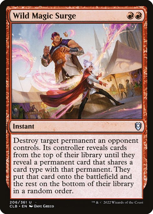 CLB: Wild Magic Surge (Foil)