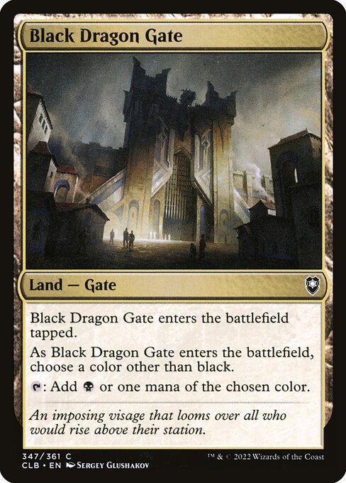 CLB: Black Dragon Gate (Foil)