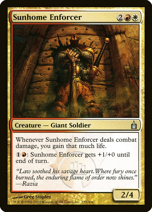 RAV: Sunhome Enforcer