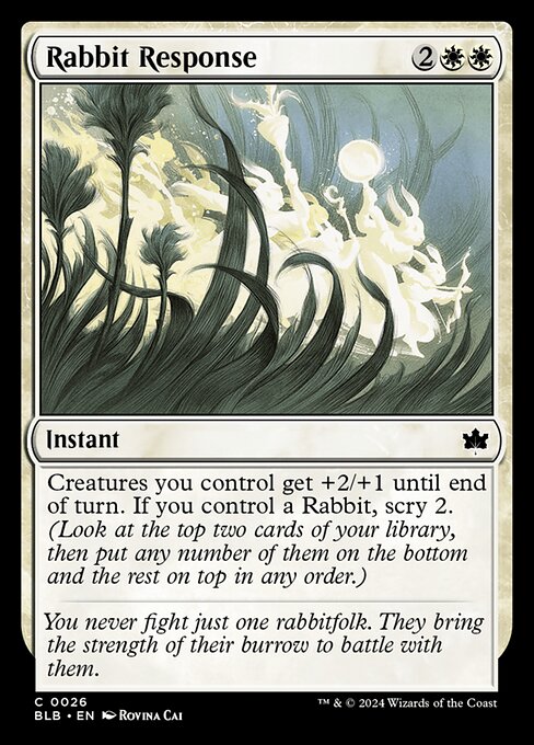 BLB: Rabbit Response (Foil)