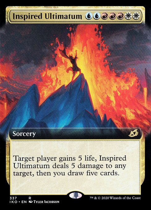 IKO: Inspired Ultimatum (Extended Art) (Foil)