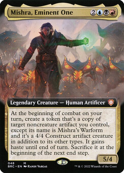 BRC: Mishra, Eminent One (Extended Art) (Foil)