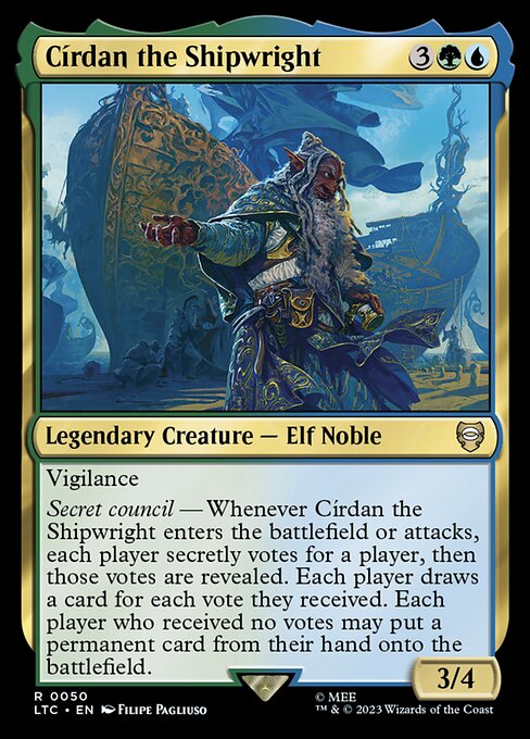 LTC: Cirdan the Shipwright