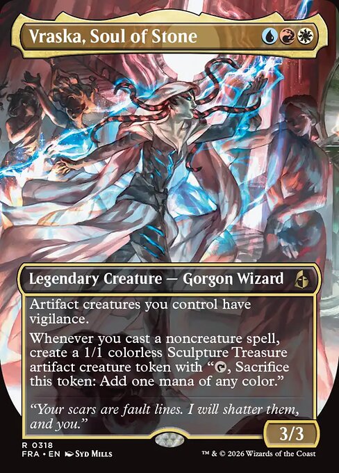 FRA: Vraska, Soul of Stone (Borderless)