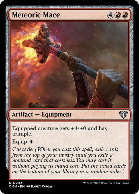 CMM: Meteoric Mace (Foil)