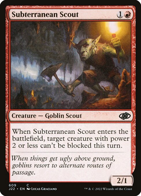 J22: Subterranean Scout