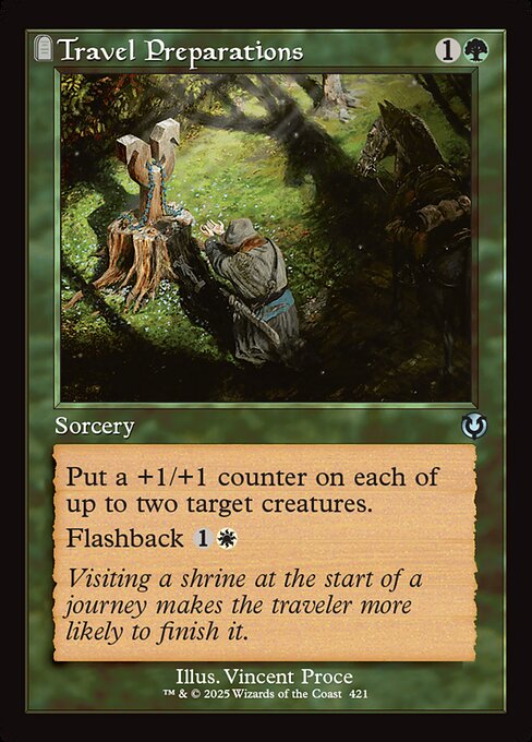 INR: Travel Preparations (Retro Frame)