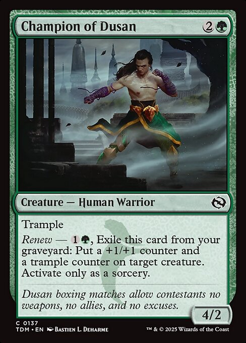 TDM: Champion of Dusan (Foil)