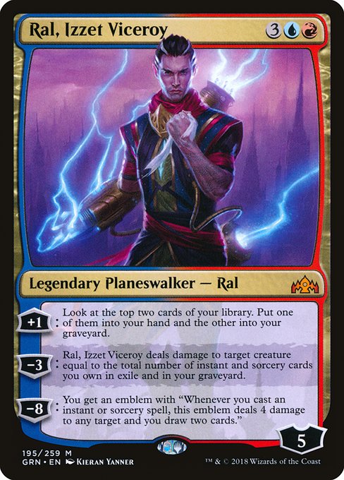 GRN: Ral, Izzet Viceroy (Foil)