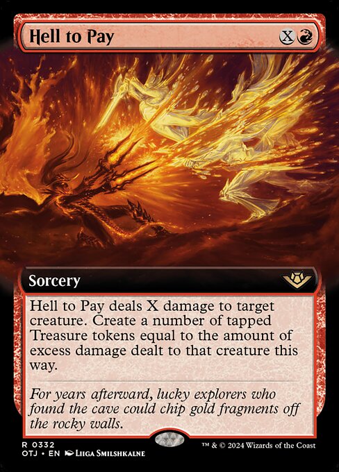OTJ: Hell to Pay (Extended Art) (Foil)