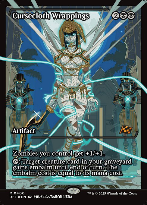 DFT: Cursecloth Wrappings (Showcase) (Foil)