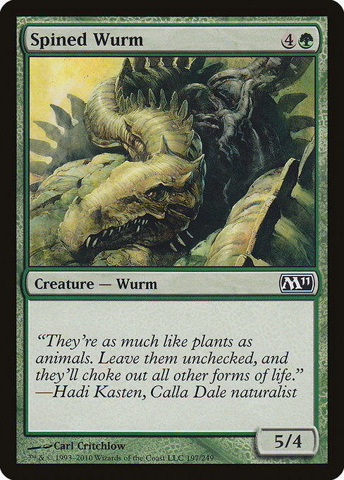 M11: Spined Wurm (Foil)