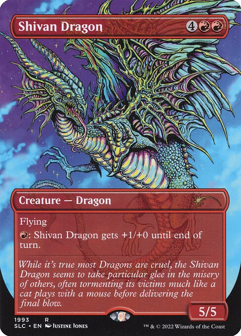 SLC: Shivan Dragon (Foil)